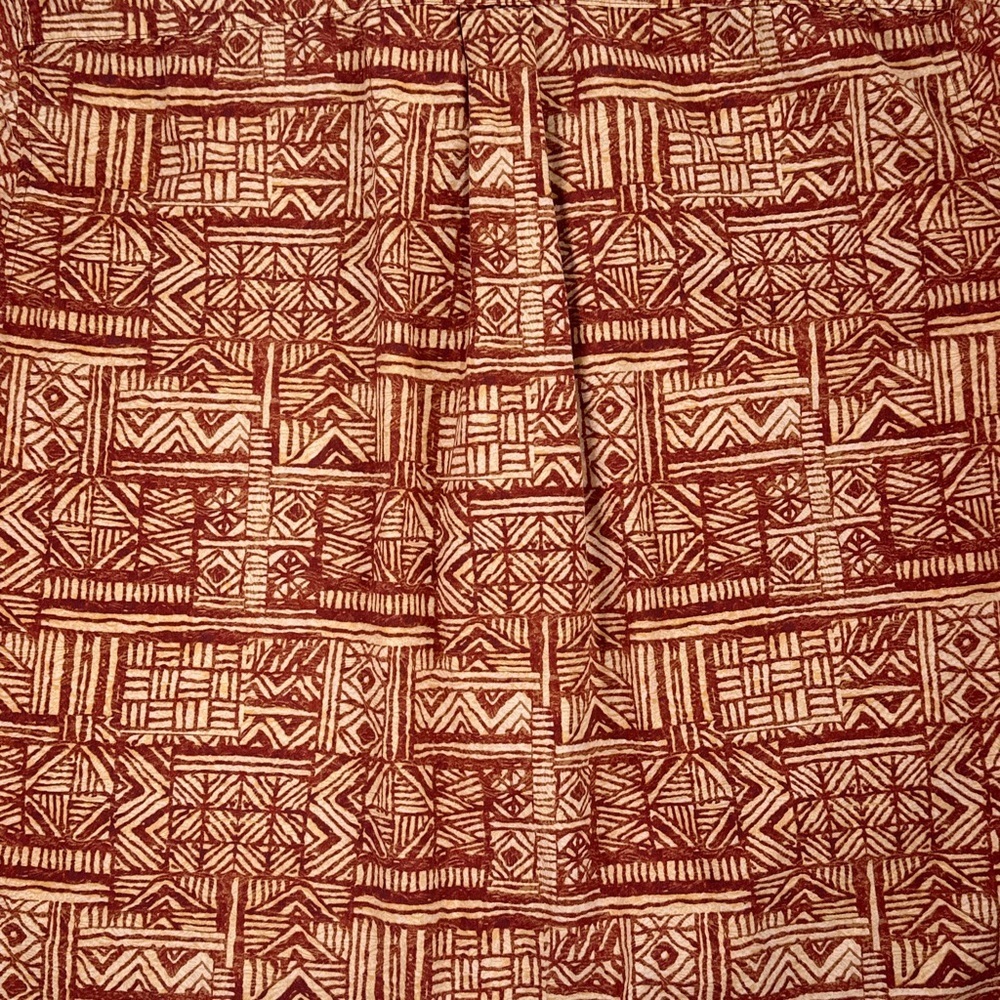 Cooke Street Honolulu Men’s Aloha Shirt Tapa Geometric Print XL - Picture 8 of 10